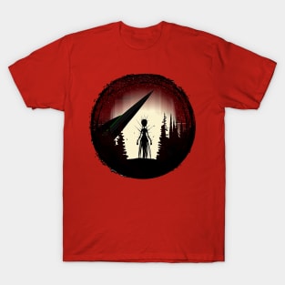 alien forest T-Shirt